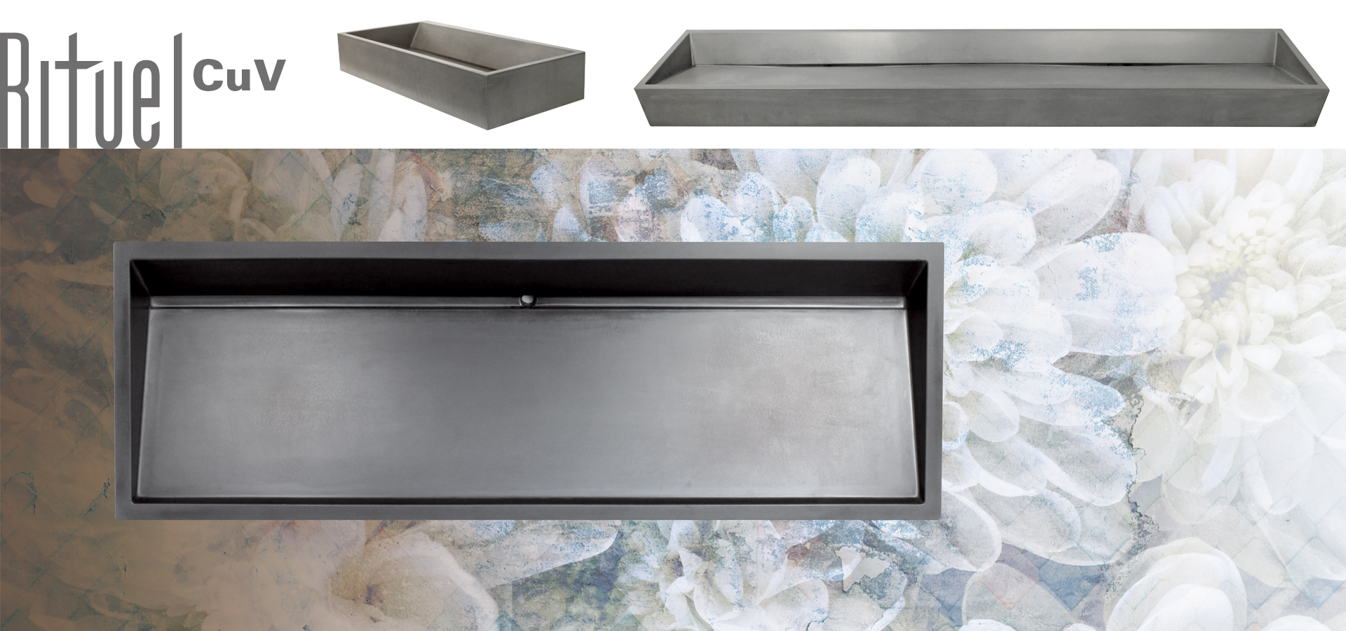 Handmade concrete sinks From single faucet basins to wallmounted mu