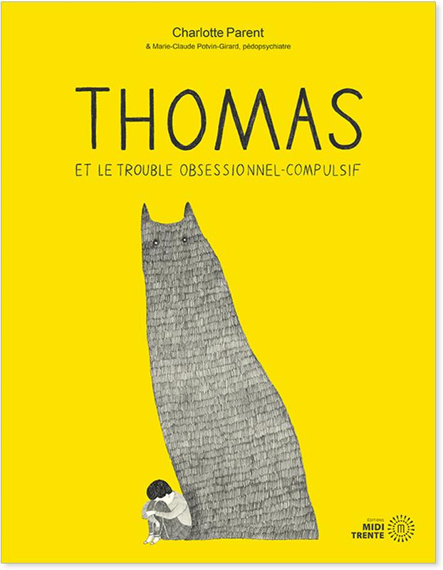 Couverture du livre Thomas et le trouble obsessionnel-compulsif (TOC)