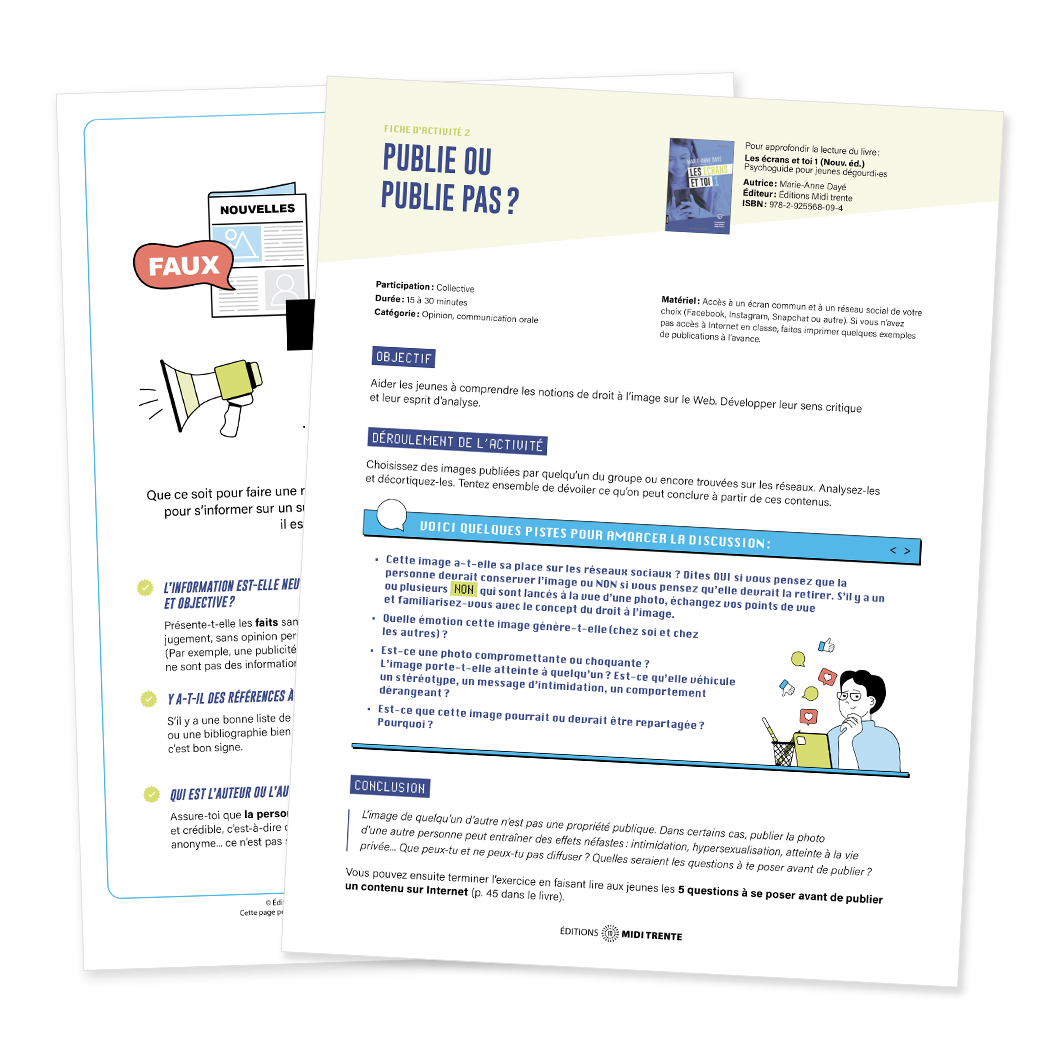 Fiches pédagogiques